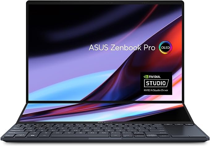 ASUS Zenbook Pro 14 Duo-best laptops for day trading 2024